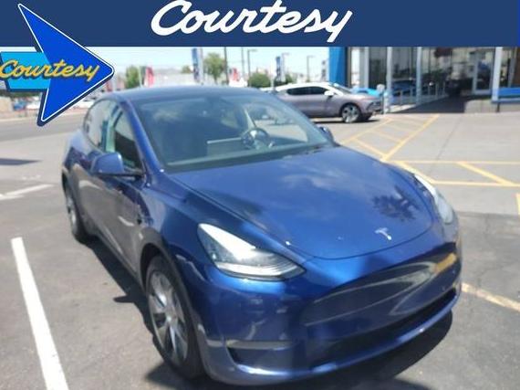 TESLA MODEL Y 2021 5YJYGDEE2MF089474 image